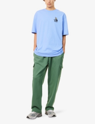 THE NORTH FACE: Embroidered-Logo Oversized Cotton T-Shirt