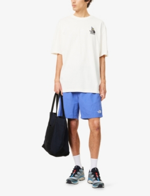 THE NORTH FACE: Embroidered-Logo Oversized Cotton T-Shirt