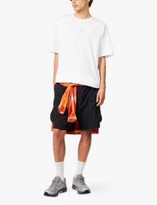 THE NORTH FACE MENS THE NORTH FACE NEVER STOP RELAXED-FIT COTTON T-SHIRT 