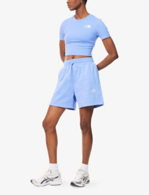 THE NORTH FACE: Embroidered-Logo Relaxed-Fit Cotton-Jersey Short