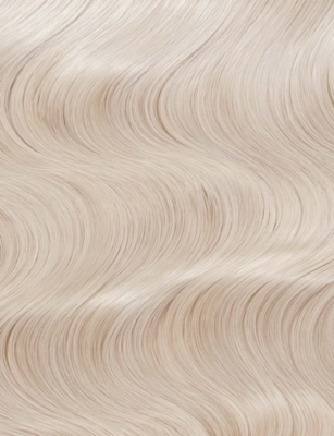 Beauty Works X Molly-mae 18inch Deluxe Clip In Hair Extension Set- Glacier Blonde