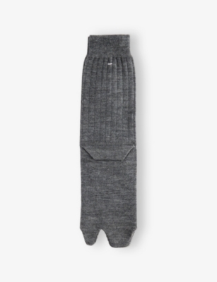 MAISON MARGIELA: Bootleg Wool-Blend Socks