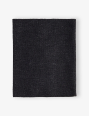 MAISON MARGIELA: Knitted Four-Stitch Wool Scarf