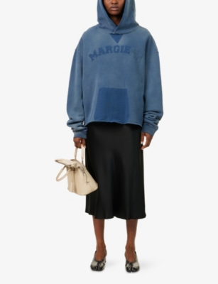 MAISON MARGIELA: Dropped-Shoulders Relaxed-Fit Cotton-Jersey Hoody