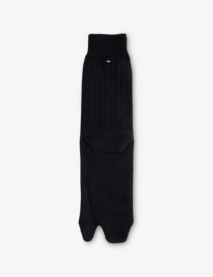 MAISON MARGIELA: Bootleg Wool-Blend Socks