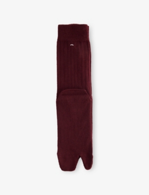 MAISON MARGIELA: Bootleg Wool-Blend Socks