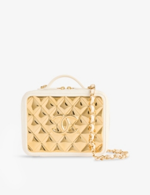 RESELFRIDGES: Pre-Loved Chanel Button-Up Camera Case Leather Bag