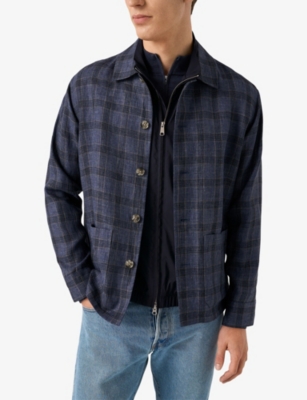 ETON: Stand-Collar Zipped-Pocket Shell Vest