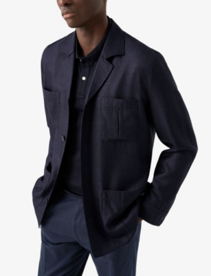 ETON: Contrast-Trim Regular-Fit Cotton-Jersey Polo Shirt