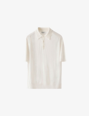 ETON: Raglan-Sleeve Regular-Fit Linen and Cotton-Blend Knitted Polo Shirt