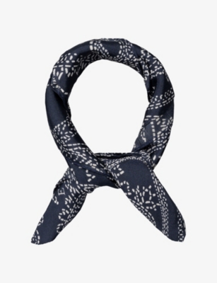 ETON: Paisley-Print Cotton and Silk-Blend Bandana