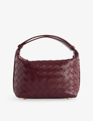 BOTTEGA VENETA: Wallace Mini Leather Shoulder Bag