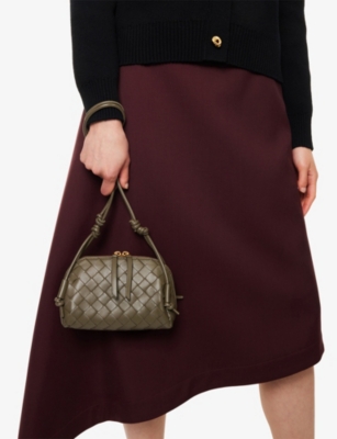 BOTTEGA VENETA: Concert Small Leather Pouch