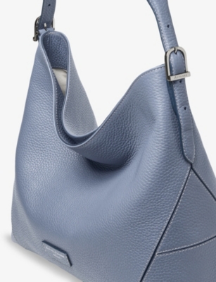 ASPINAL OF LONDON: Aspinal Hobo Leather Shoulder Bag