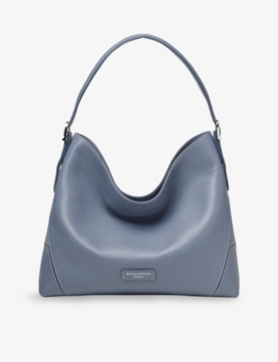 ASPINAL OF LONDON: Aspinal Hobo Leather Shoulder Bag