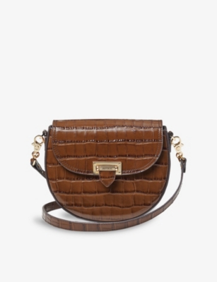 ASPINAL OF LONDON: Portobello Grained-Leather Cross-Body Bag