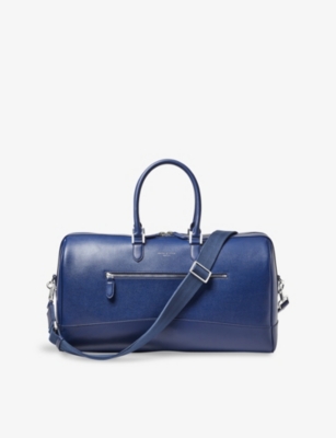 ASPINAL OF LONDON: Branded Leather Holdall