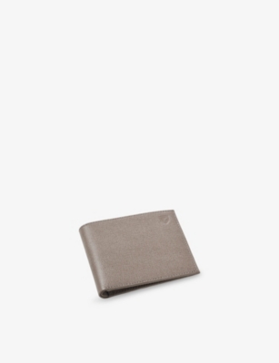 ASPINAL OF LONDON: Billfold logo-Embossed Leather Wallet