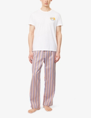 DEREK ROSE: Ripley Graphic-Print Cotton-Jersey T-shirt