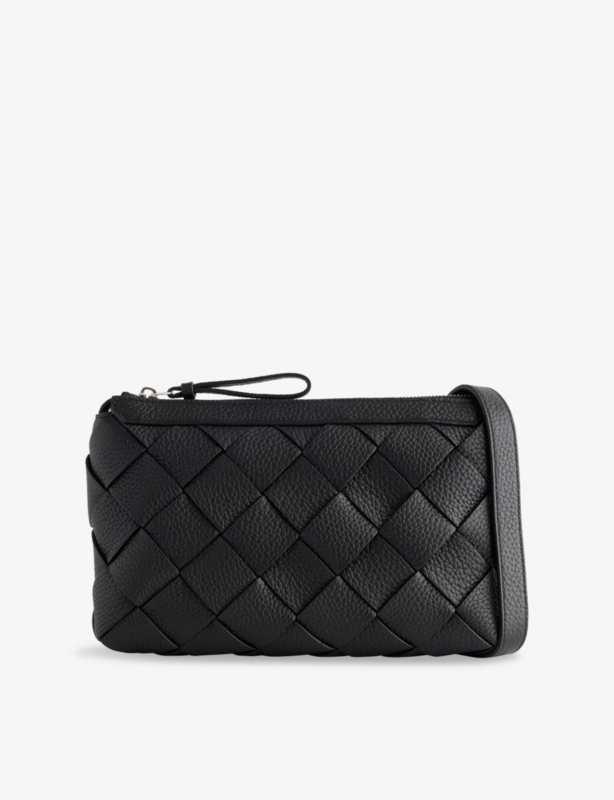 Diago Intrecciato Leather Cross-Body Bag