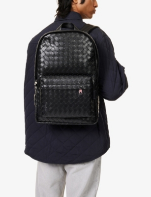 Intrecciato Leather Backpack