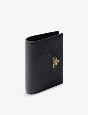 PRADA: Branded Leather Wallet