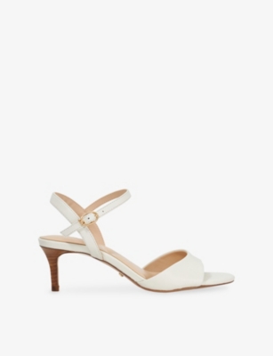 DUNE: Maddies Leather Heeled Sandals