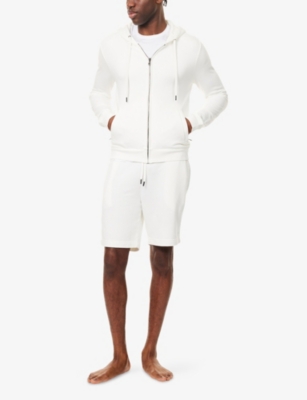 DEREK ROSE: Quinn Drawstring Cotton-Jersey Sweat Shorts