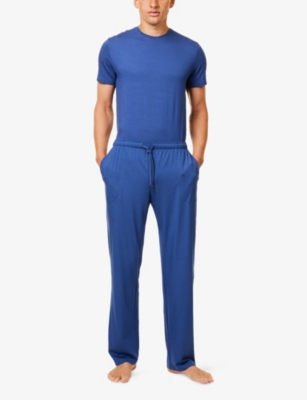 DEREK ROSE: Basel Relaxed-Fit Stretch-Modal Lounge Trousers