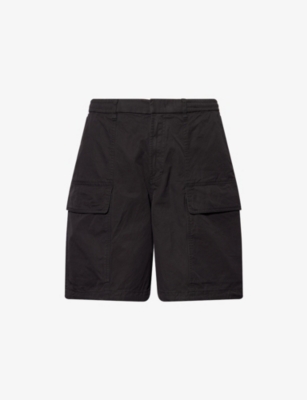 EMPORIO ARMANI: Cargo Drawstring Cotton And Silk Shorts