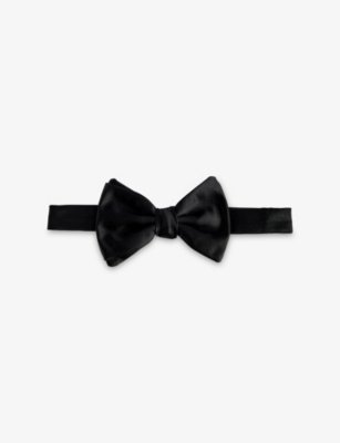 EMPORIO ARMANI: Adjustable Silk Bowtie