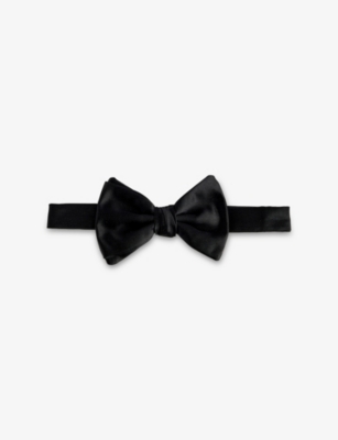 EMPORIO ARMANI: Adjustable Silk Bowtie