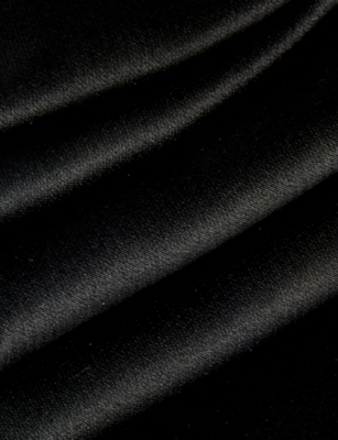 EMPORIO ARMANI: Jacquard Motif Print Silk Tie