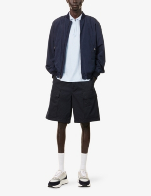 EMPORIO ARMANI: Cargo Drawstring Cotton And Silk Shorts