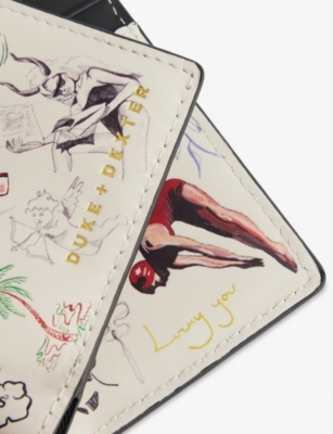 DUKE & DEXTER: Casa Doodle Leather Wallet
