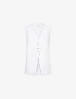 DISSH: Knox V-neck Linen Vest