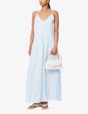 DISSH: Tahlia Pleated Woven Midi Dress