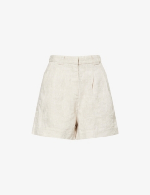 DISSH: Alondra Tailored Linen Shorts