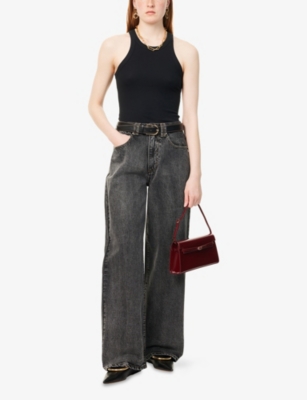 DISSH: Reagan Wide-Leg Denim Jeans