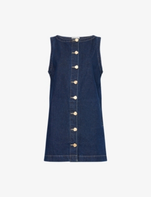 Sheri Sleeveless Denim Mini Dress