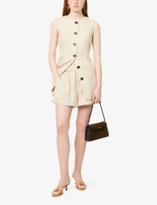 DISSH: Frankie High-Rise Woven Shorts