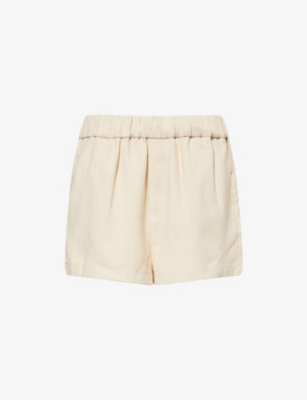 DISSH: Frankie High-Rise Woven Shorts