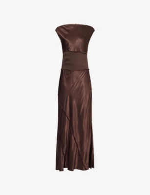DISSH: Monica Sleeveless Woven Midi Dress
