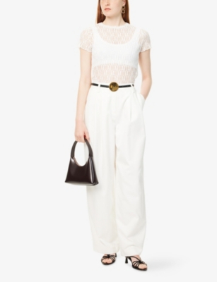 DISSH: Eden High-Rise Tailored Woven Trousers