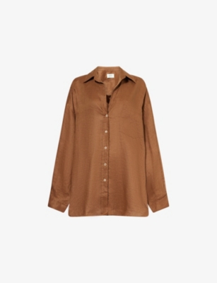 DISSH: Lune Patch-Pocket Linen Shirt
