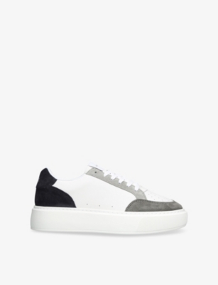 ARNE: Court 2.0 Leather And Suede Low-Top Trainers