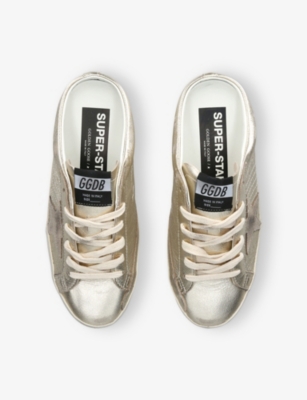 GOLDEN GOOSE: Super-Star Sabot 65132 Leather Low-Top Trainers