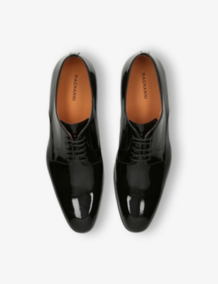 MAGNANNI: Madis Patent-Leather Derby Shoes