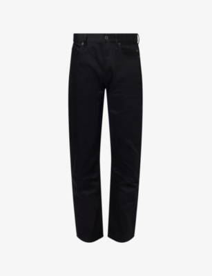 RICK OWENS DRKSHDW: Kurdt Straight-Leg Denim Jeans