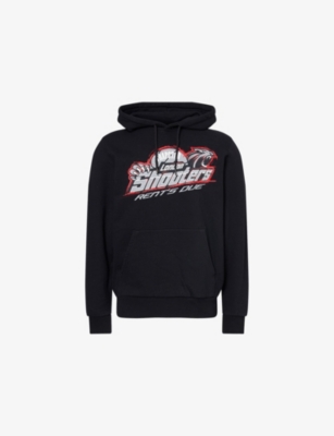 TRAPSTAR: Trapstar x Nemzzz Shooters Kangaroo-Pocket Cotton-Jersey Hoody
